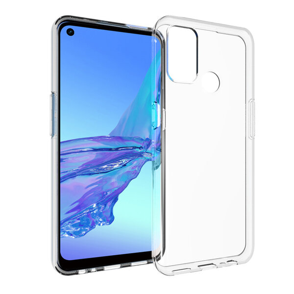 Accezz - Backcover voor OPPO A53 / OPPO A53s - Transparent