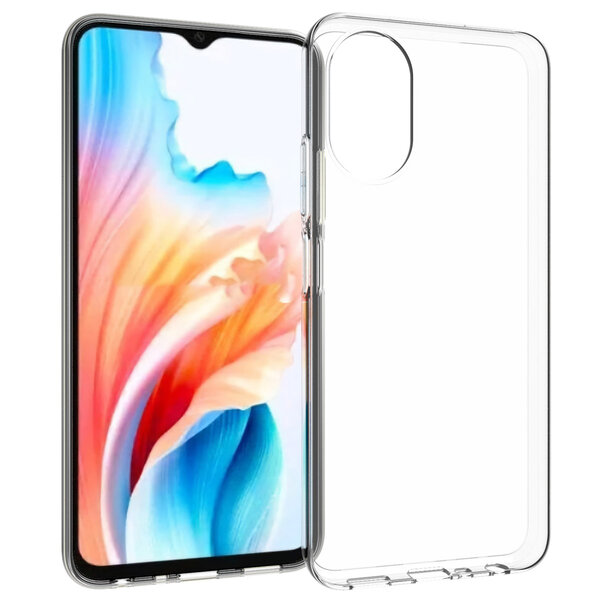 Accezz - Backcover voor OPPO A18 / OPPO A38 - Transparent