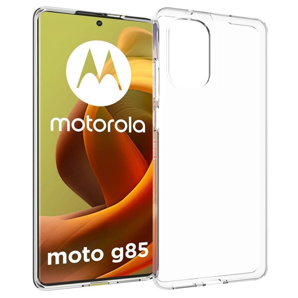 Accezz - Backcover voor Motorola Moto G85 - Transparent
