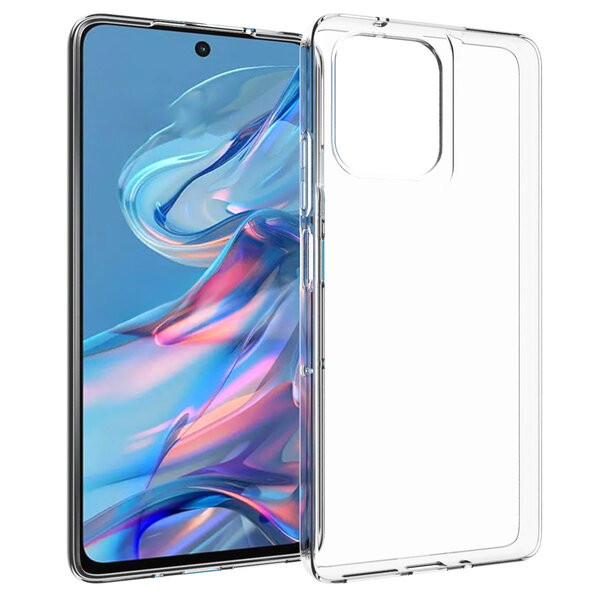 Accezz - Backcover voor Motorola Moto G75 5G - Transparent