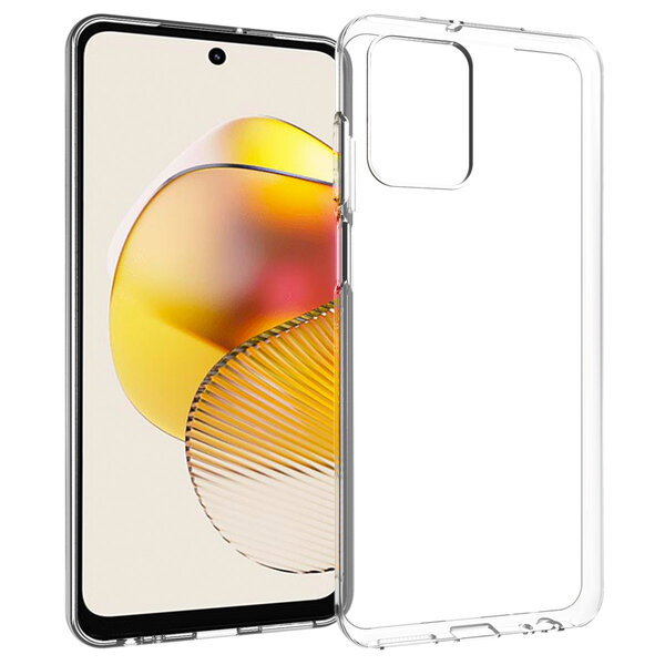 Accezz - Backcover voor Motorola Moto G73 - Transparent
