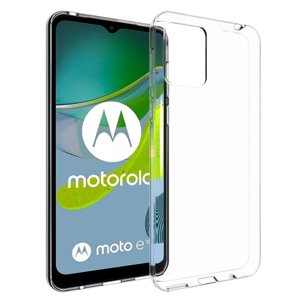 Accezz - Backcover voor Motorola Moto E13 - Transparent
