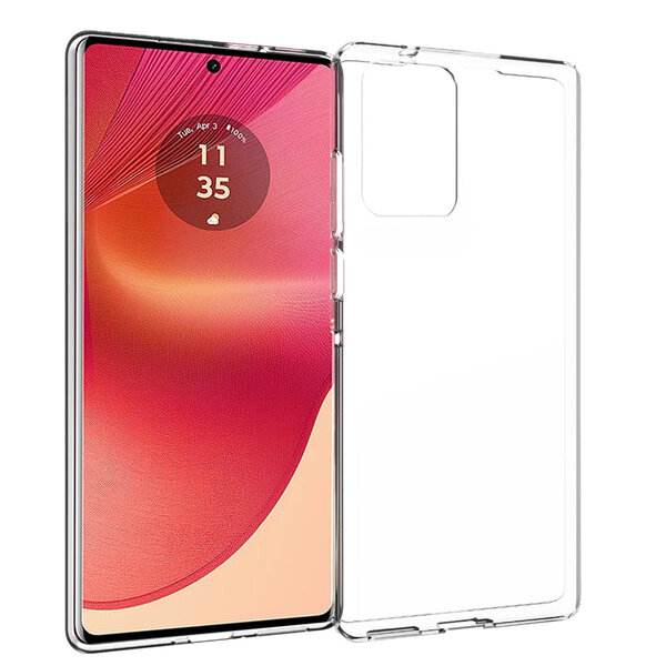 Accezz - Backcover voor Motorola Edge 50 Fusion - Transparent