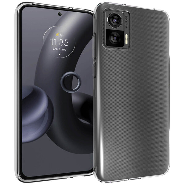 Accezz - Backcover voor Motorola Edge 30 Neo - Transparent