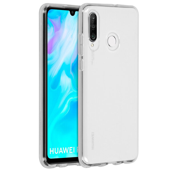 Accezz - Backcover voor Huawei P30 Lite - Transparent