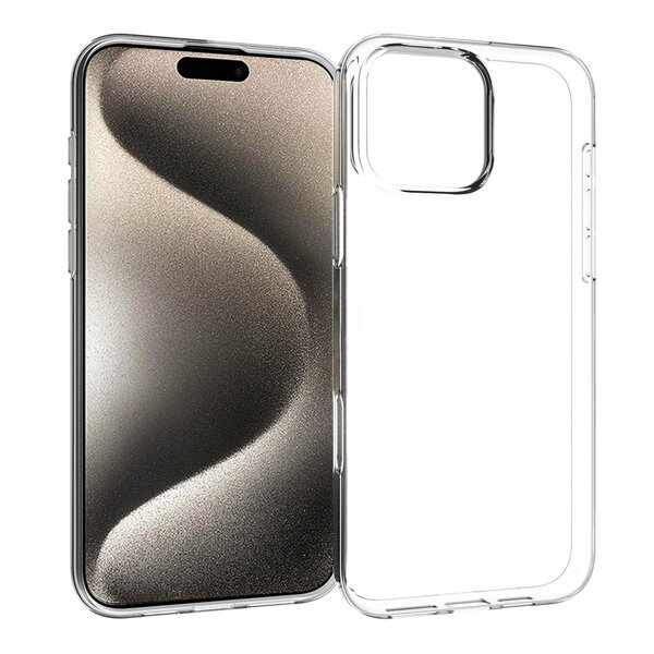 Accezz - Backcover voor Apple iPhone 16 Pro Max - Transparent