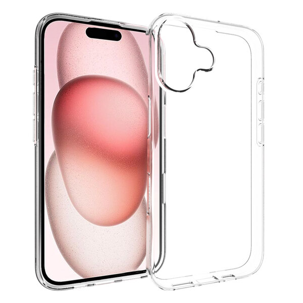 Accezz - Backcover voor Apple iPhone 16 - Transparent