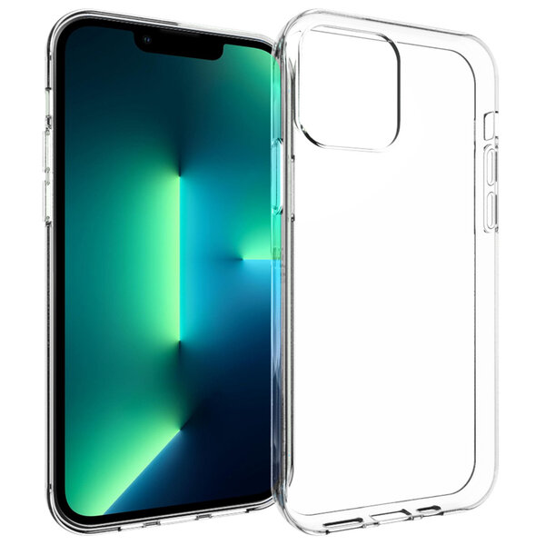 Accezz - Backcover voor Apple iPhone 13 Pro - Transparent