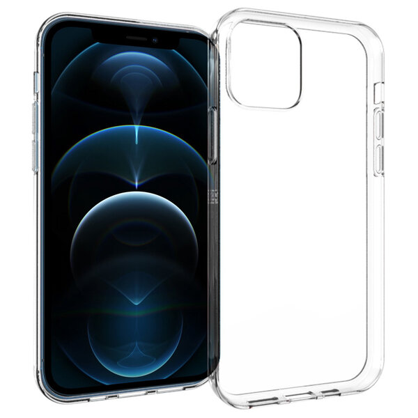 Accezz - Backcover voor Apple iPhone 12 Pro Max - Transparent