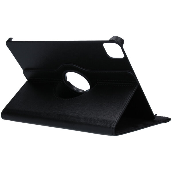 Accezz - 360&deg; draaibare Bookcase pour Apple iPad Air 11 inch (2025) M3 / (2024) M2 / Air 5 (2022) / Air 4 (2020) / Pro 11 (2018/2020) - Black
