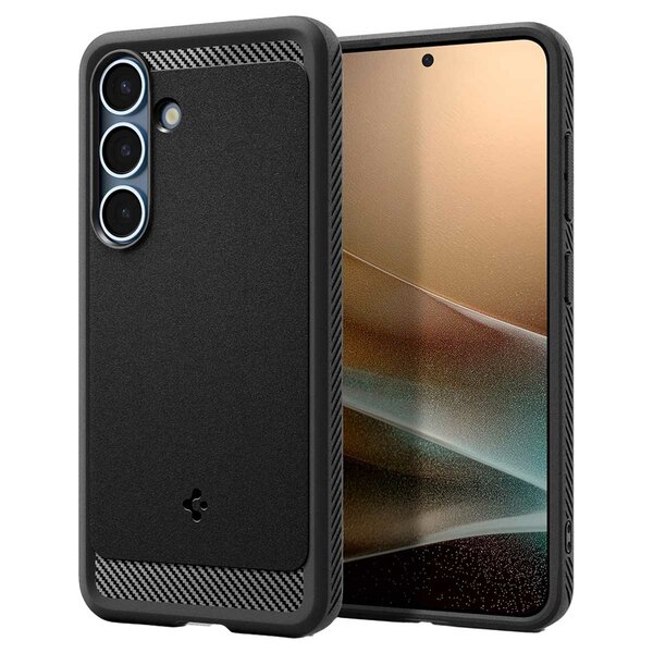 Spigen - Rugged Armor Backcover MagSafe voor Samsung Galaxy S25 Plus - Matte Black