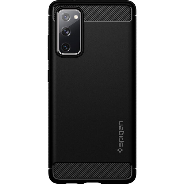 Spigen - Rugged Armor Backcover voor Samsung Galaxy S20 FE - Black