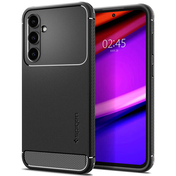 Spigen - Rugged Armor Backcover voor Samsung Galaxy S23 FE - Black