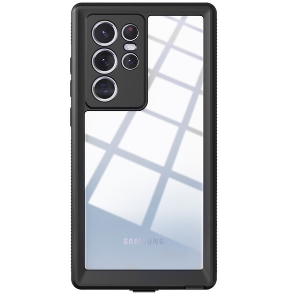 Redpepper - Dot Plus Waterproof Backcover voor Samsung Galaxy S22 Ultra - Black