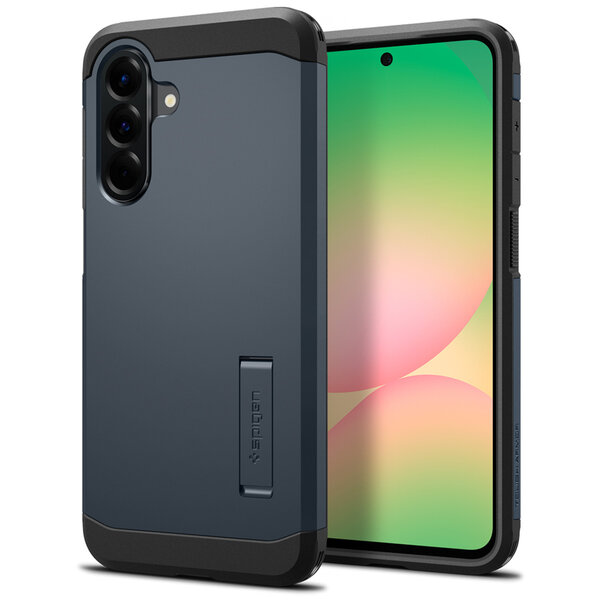 Spigen - Tough Armor Backcover voor Samsung Galaxy A36 - Metal Slate