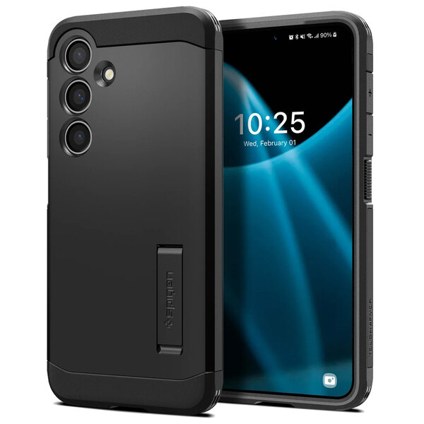 Spigen - Tough Armor Backcover voor Samsung Galaxy S24 - Black