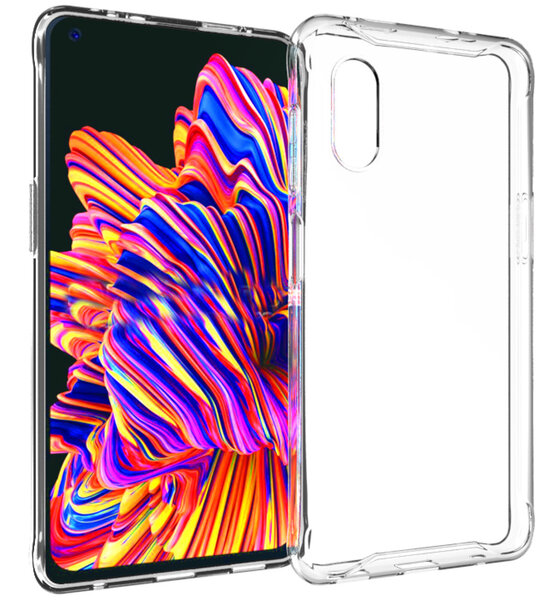 Accezz - Backcover voor Samsung Galaxy Xcover Pro - Transparent