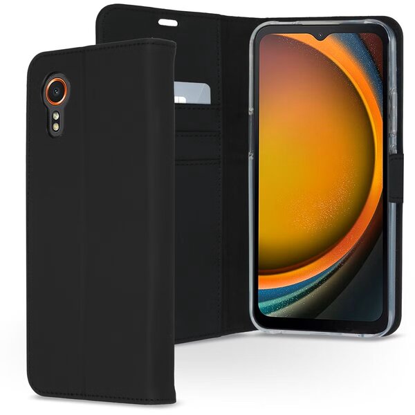 Accezz - Wallet Softcase Bookcase voor Samsung Galaxy Xcover 7 - Black