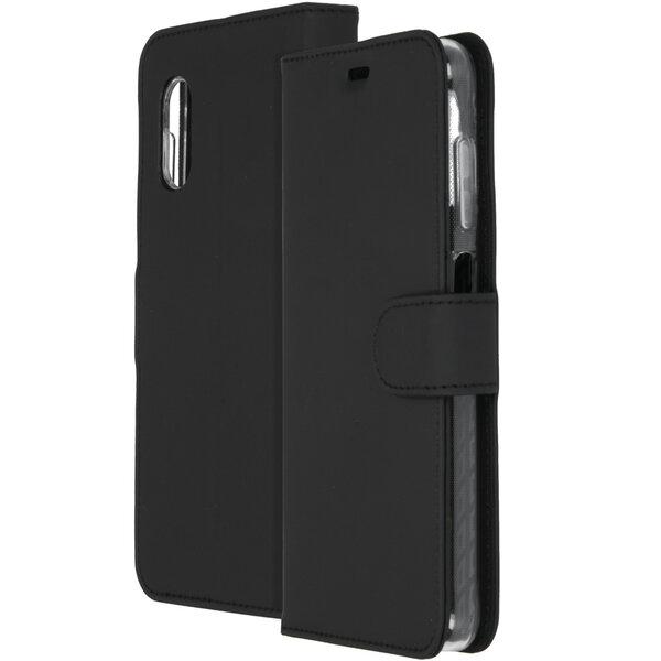 Accezz - Wallet Softcase Bookcase voor Samsung Galaxy Xcover Pro - Black