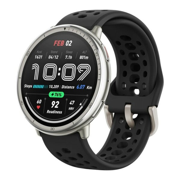 Amazfit Active 2 Black Sport Silicone