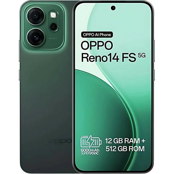 OPPO Reno 14 FS 5G 12GB/512GB Luminous Green