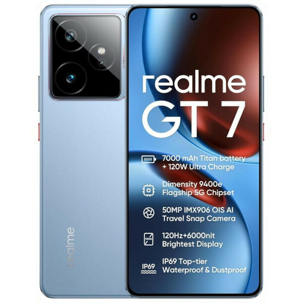 Realme GT 7 5G 12GB/512GB IceSense Blue