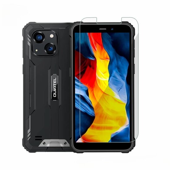 Oukitel - G2 / WP32 / WP32 Pro Tempered Glass Screenprotector - Transparent