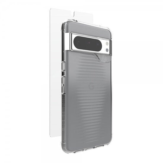 ZAGG - Luxe Case + Screenprotector voor Google Pixel 8 Pro - Clear