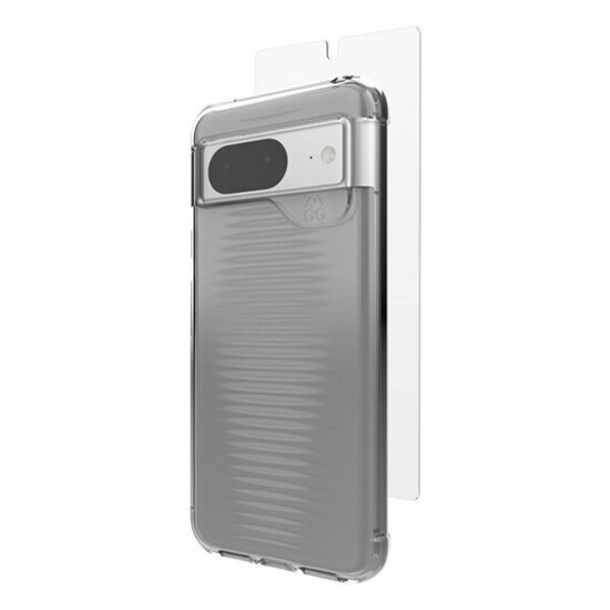 ZAGG - Luxe Case + Screenprotector voor Google Pixel 8 - Clear