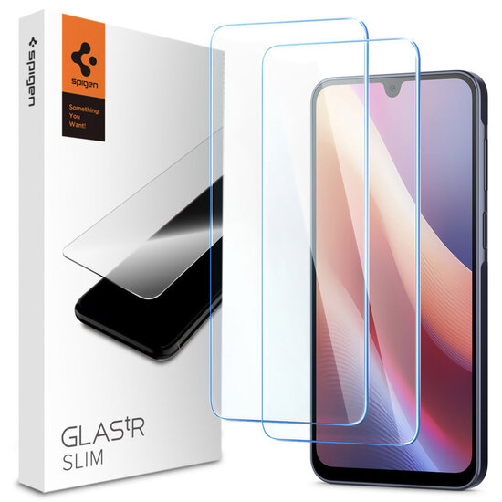 Spigen - GLAStR Slim Screenprotector 2-pack voor Samsung Galaxy A26 / A16 - Transparent