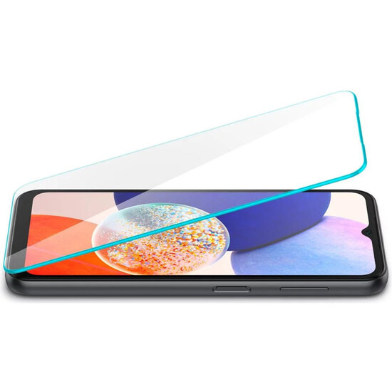 Spigen - GLAStR Slim Screenprotector 2-pack voor Samsung Galaxy A14 (5G/4G) - Transparent