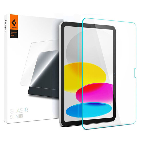 Spigen - GLAStR Slim Screenprotector 1-pack voor Apple iPad 11 (2025) 11 inch A16 / iPad 10 (2022) 10.9 inch - Transparent