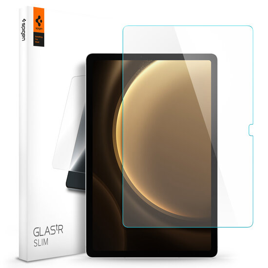 Spigen - GLAStR Screenprotector voor Samsung Galaxy Tab S10 Lite / S10 FE / S9 FE - Transparent