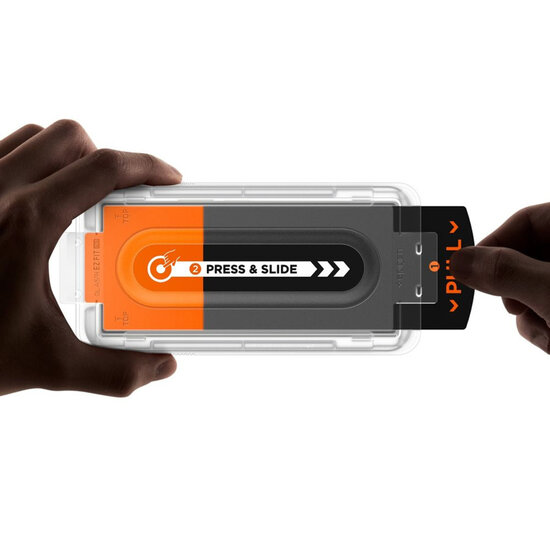 Spigen - GLAStR EZ Fit Screenprotector 2 Pack + Applicator voor Samsung Galaxy Z Fold 7 - Transparent