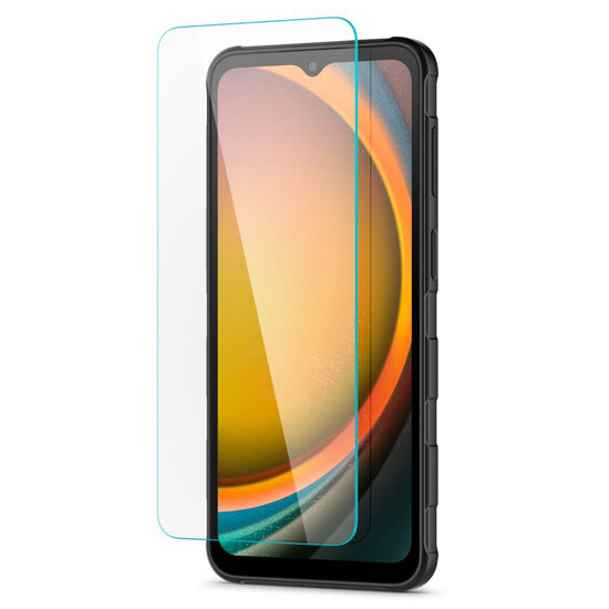 Spigen - GLAStR EZ Fit Screenprotector 2 Pack + Applicator voor Samsung Galaxy Xcover 7 Pro - Transparent
