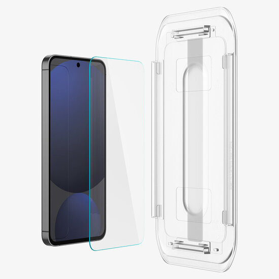 Spigen - GLAStR EZ Fit Screenprotector + Applicator voor Samsung Galaxy A56 / S24 FE - Transparent