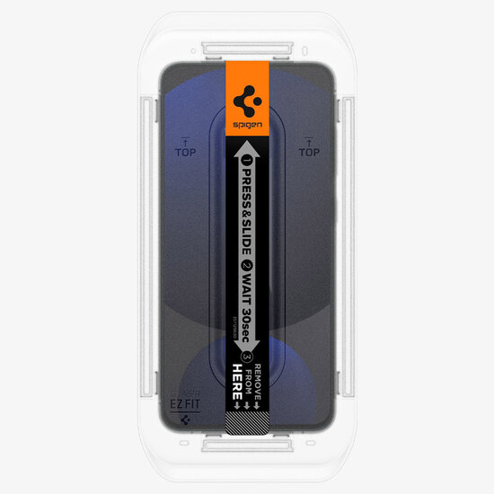 Spigen - GLAStR EZ Fit Screenprotector + Applicator voor Samsung Galaxy A56 / S24 FE - Transparent