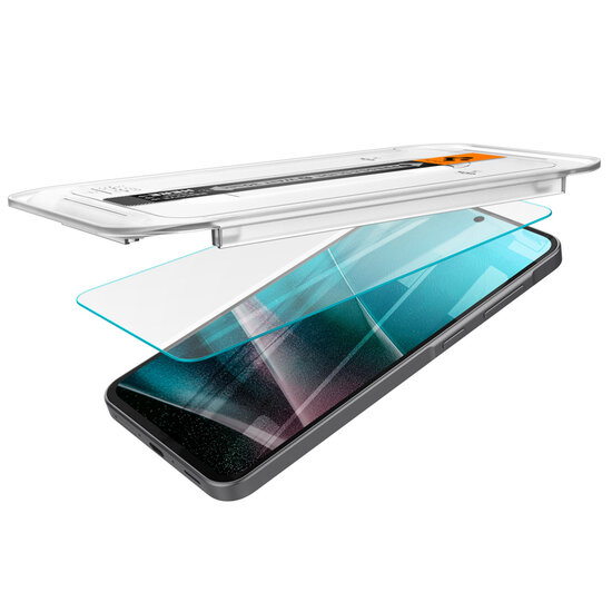 Spigen - GLAStR EZ Fit Screenprotector + Applicator voor Samsung Galaxy A36 - Transparent
