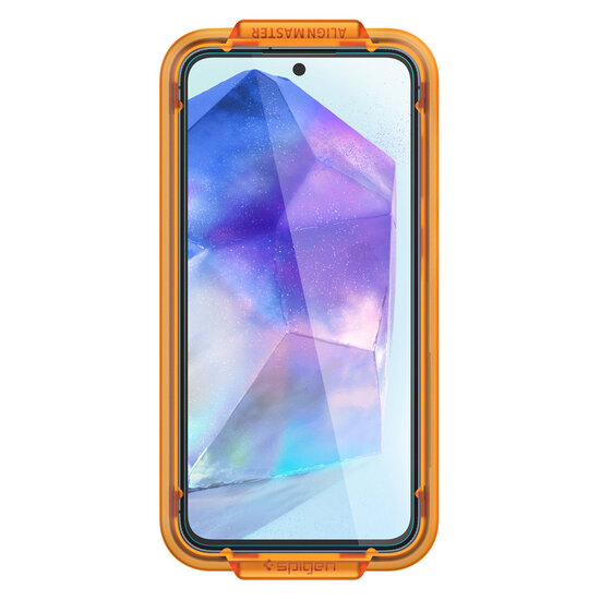 Spigen - GLAStR EZ Fit Screenprotector + Applicator voor Samsung Galaxy A35 - Transparent