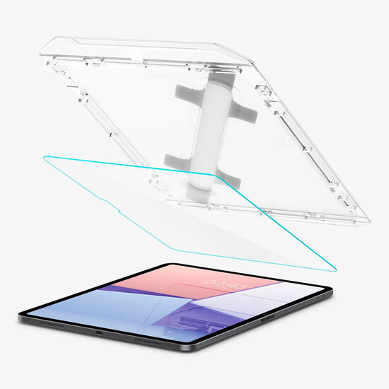 Spigen - GLAStR EZ Fit Screenprotector + Applicator voor iPad Air 13 inch (2024) M2 - Transparent
