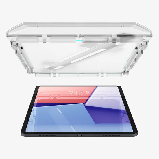 Spigen - GLAStR EZ Fit Screenprotector + Applicator voor iPad Air 13 inch (2024) M2 - Transparent