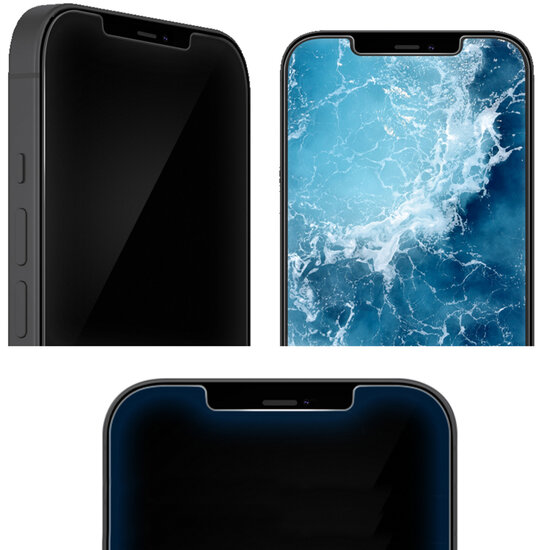 Spigen - GLAStR EZ Fit Screenprotector + Applicator voor Apple iPhone 12 (Pro) - Transparent