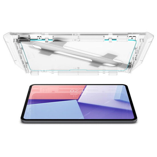 Spigen - GLAStR EZ Fit Screenprotector + Applicator voor Apple iPad Pro 11 (2024) M4 - Transparent