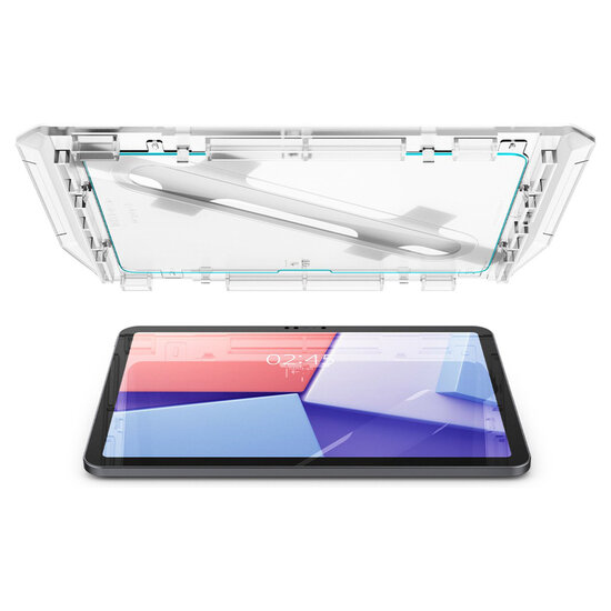 Spigen - GLAStR EZ Fit Screenprotector + Applicator voor Apple iPad Air 11 inch (2025) M3 / (2024) M2 - Transparent