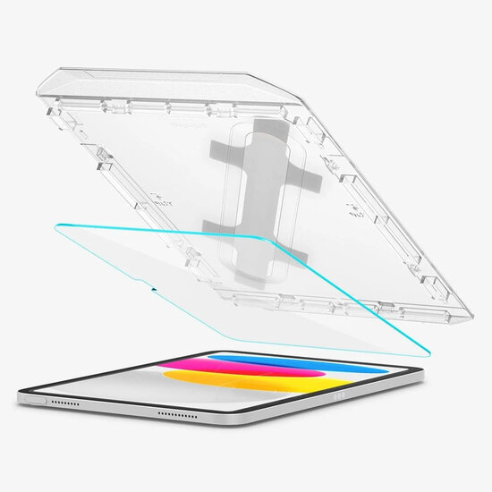 Spigen - GLAStR EZ Fit Screenprotector + Applicator voor Apple iPad 11 (2025) 11 inch A16 / iPad 10 (2022) 10.9 inch - Transparent