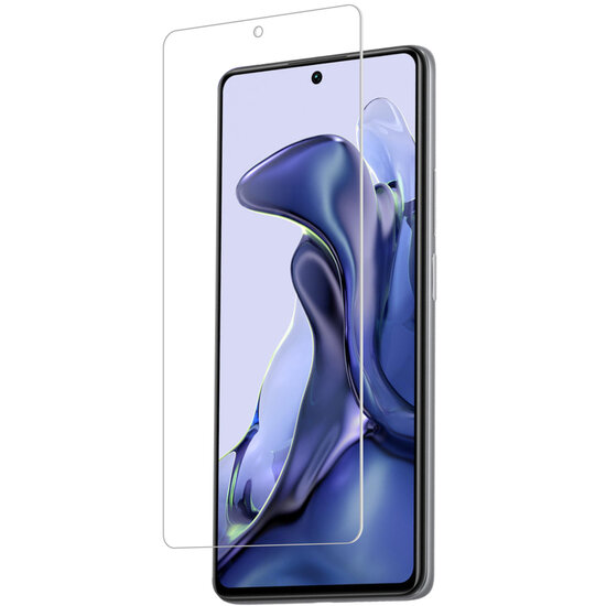 Selencia - Tempered Glass Screenprotector voor Xiaomi 11T (Pro) - Transparent