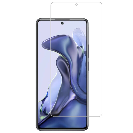 Selencia - Tempered Glass Screenprotector voor Xiaomi 11T (Pro) - Transparent