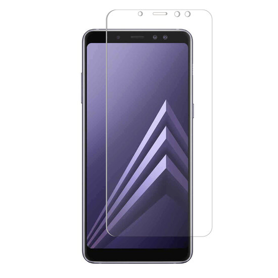 Selencia - Tempered Glass Screenprotector voor Samsung Galaxy A8 (2018) - Transparent