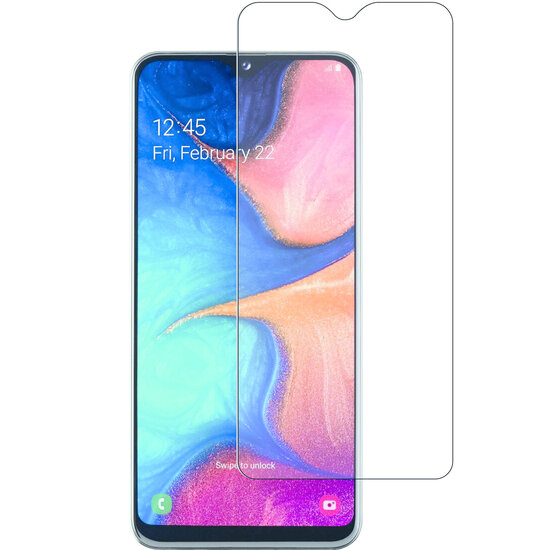 Selencia - Tempered Glass Screenprotector voor Samsung Galaxy A20e - Transparent
