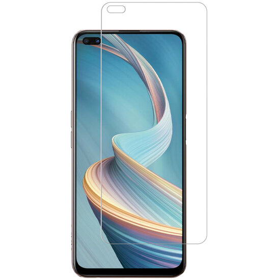 Selencia - Tempered Glass Screenprotector voor OPPO Reno4 Z 5G - Transparent